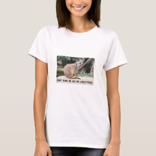 CAMISETA DE HUMOR ENGRAÇADO DE NOVA JERSEY
