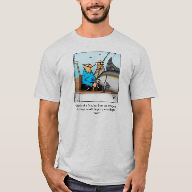 Camiseta de Humor no Mar Profundo (Frente)