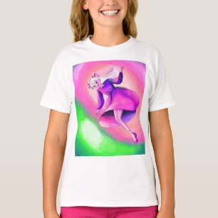 Camiseta de Ilustração de Princesa de Fantasia Son