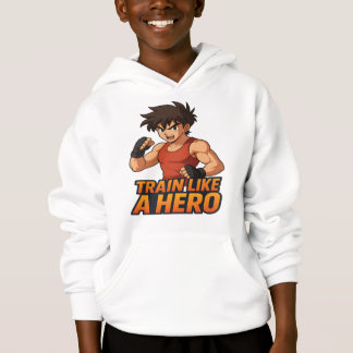 Camiseta de Ilustração de Treino Como um Herói Fit