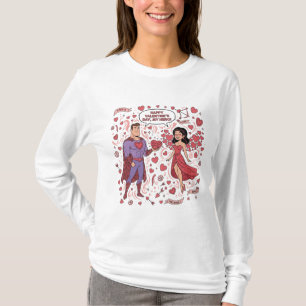 Camiseta de ilustração do Dia dos Namorados para c