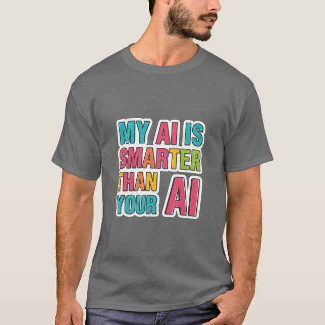 Camiseta de inteligência artificial  (Frente)