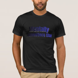 Camiseta de Introvertido Engraçado Mentalmente em 