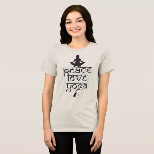 Camiseta de Ioga Paz Amor