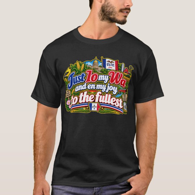 Camiseta de Iowa (Frente)