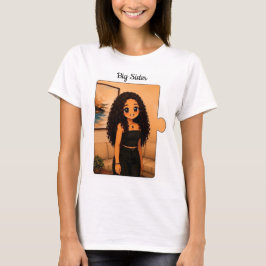 Camiseta de Irmã Mais Velha | Roupas de Aniversári