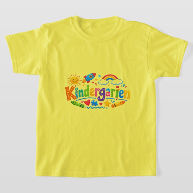 Camiseta de Jardim de Infância  (Postura )
