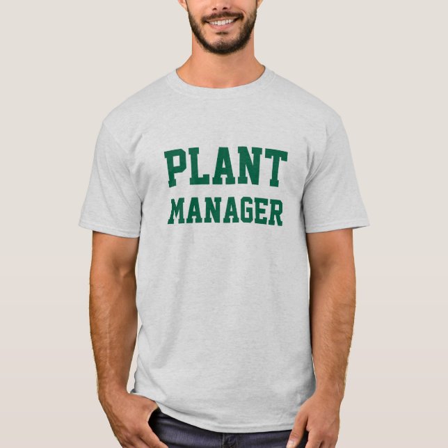 Camiseta de jardinagem masculina (Frente)