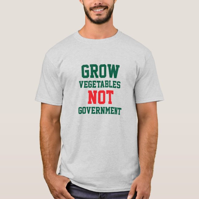 Camiseta de jardinagem masculina (Frente)