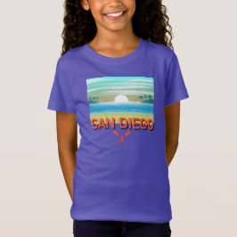 Camiseta de Jersey Feminina San Diego Design