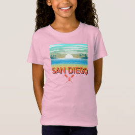 Camiseta de Jersey Feminina San Diego Design