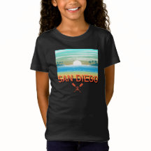 Camiseta de Jersey Feminina San Diego Design