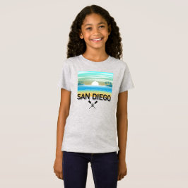 Camiseta de Jersey Feminina San Diego Design