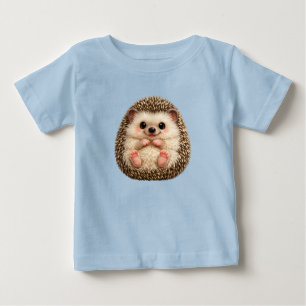 Camiseta de Jersey Fina de Bebêouriço-Cacheiro Fof