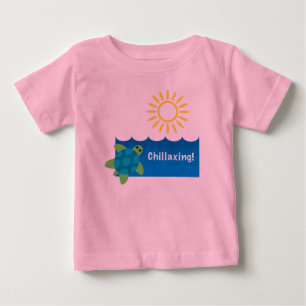 Camiseta de Jersey Fina Infantil - Design de Tarta