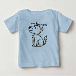 Camiseta de Jersey Fina para Bebê
