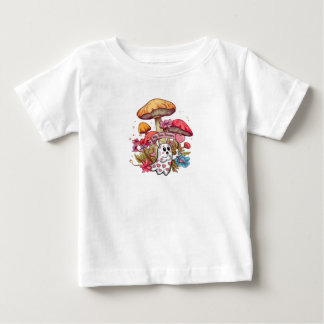 Camiseta de Jersey Fina para Bebê