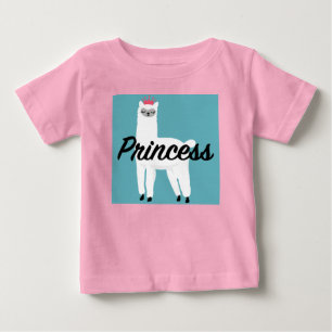 Camiseta de Jersey Fina para Bebê - Design Princes