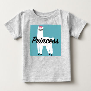 Camiseta de Jersey Fina para Bebê - Design Princes