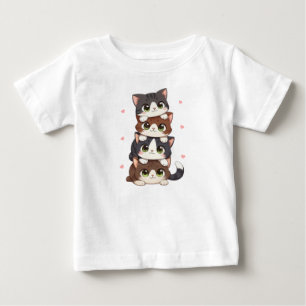 Camiseta de Jersey Fina para Bebê Fofinho