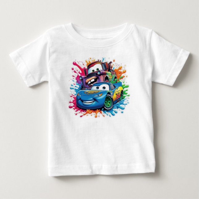 Camiseta de Jersey Fina para Bebê Inspirada na Mc  (Frente)