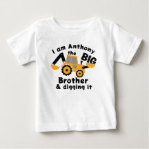 Camiseta de Jersey Fina para Bebê Promovido a Irmã
