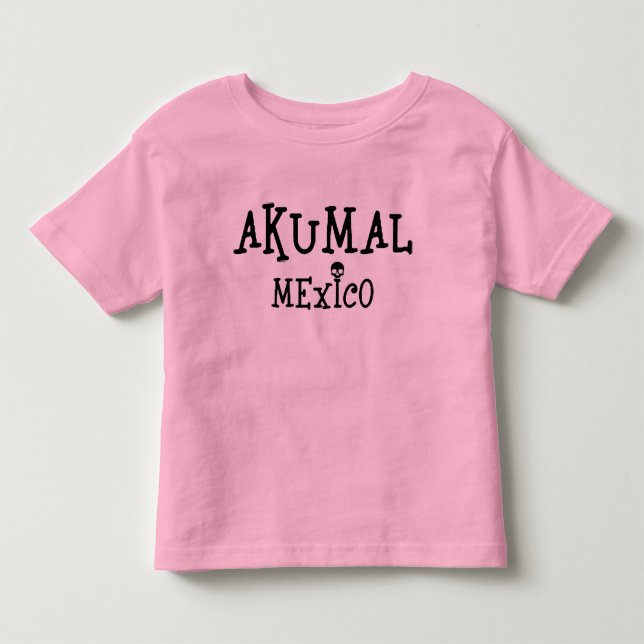 Camiseta de Jersey Fina para Criança com Design Ak (Frente)