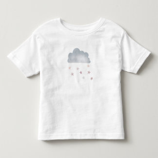 Camiseta de Jersey Fina para Crianças Cloud & Star