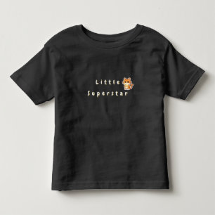 Camiseta de Jersey Fina para Crianças Pequenas Sup