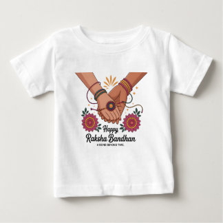 Camiseta de Jersey Fina Raksha Bandhan Baby