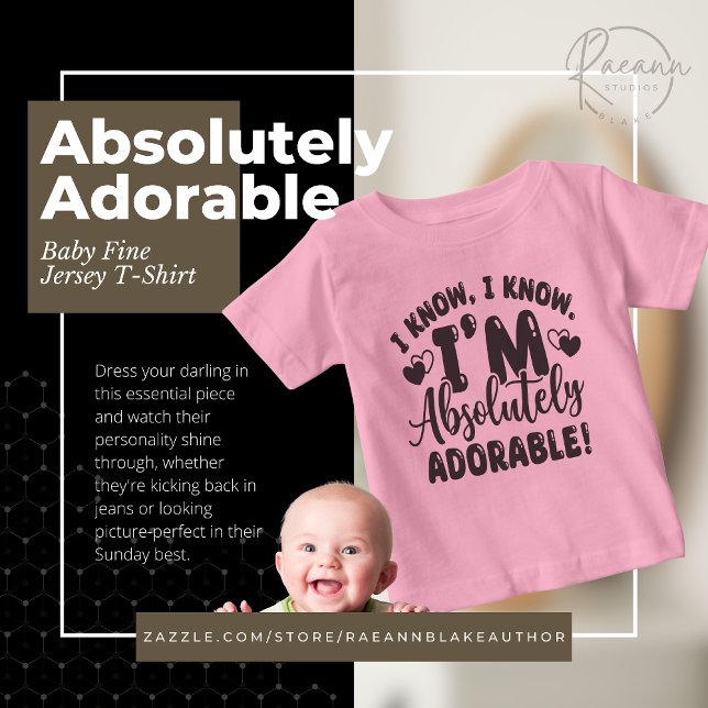 Camiseta de Jersey Fino Absolutamente Adorável par (Criador carregado)