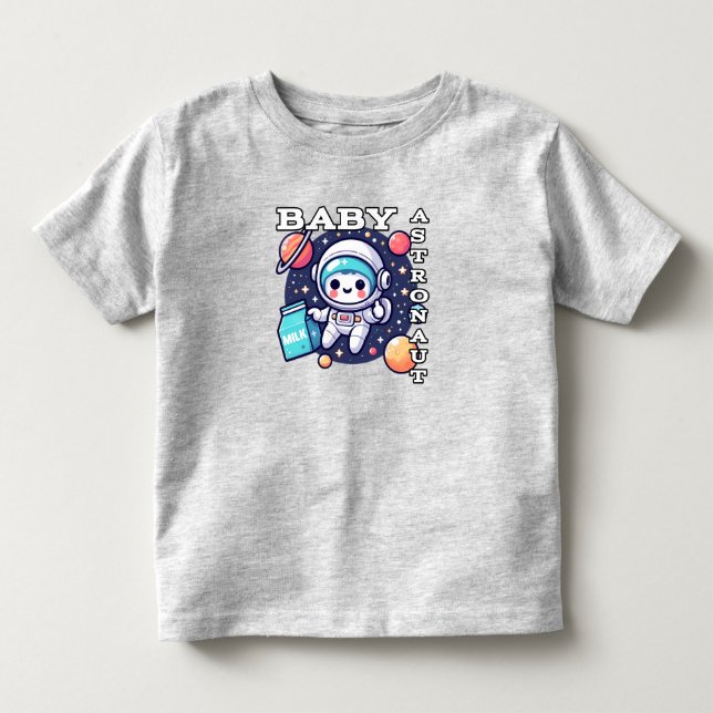 Camiseta de Jersey Fino para Criança (Frente)