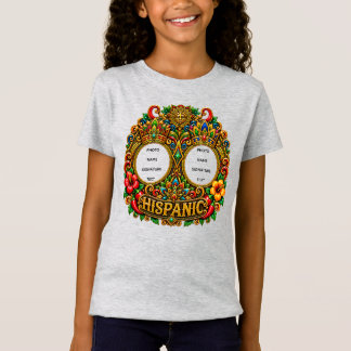 Camiseta de Jersey Fino para Meninas
