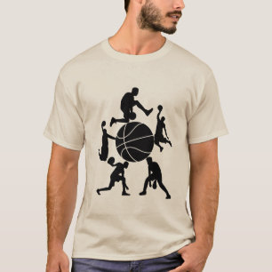 Camiseta de jogador de basquete