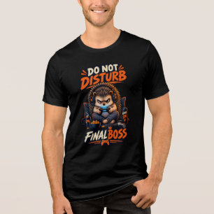 Camiseta de jogador de ouriço-chefe final Não Pert