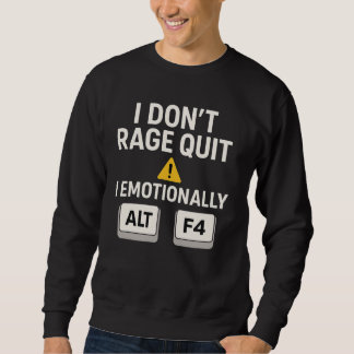 Camiseta de jogador que desiste com raiva