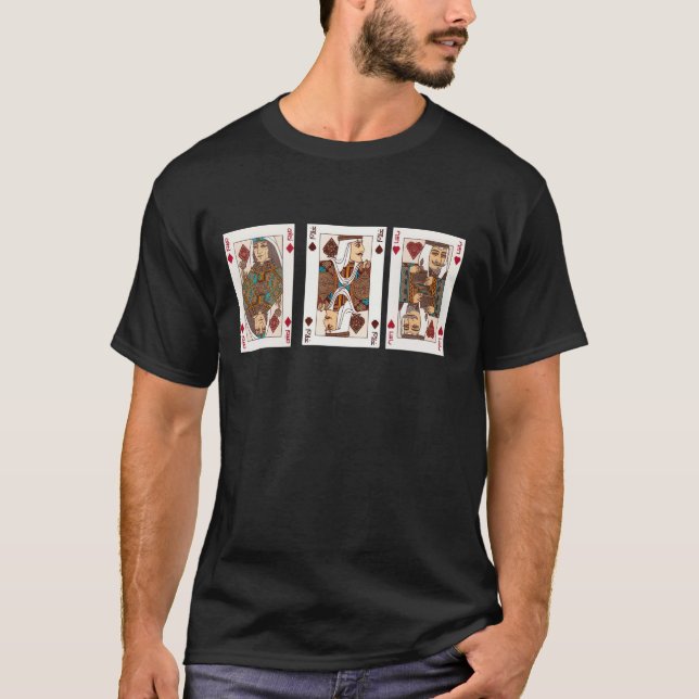 camiseta de jogo de cartas saudi (Frente)