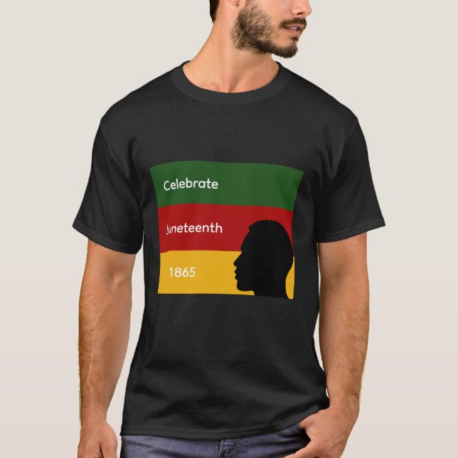 Camiseta de Juneteenth masculina (Frente)