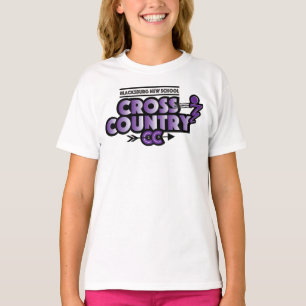 Camiseta de Juventude da New School Cross Country