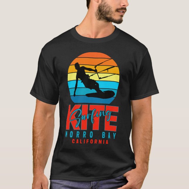 Camiseta de Kitesurfing Morro Bay (Frente)