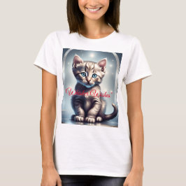 Camiseta de Kitten "Whisper Deseja"
