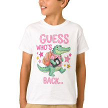 Camiseta de Lagarto Volta às Aulas .