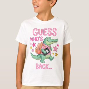 Camiseta de Lagarto Volta às Aulas .
