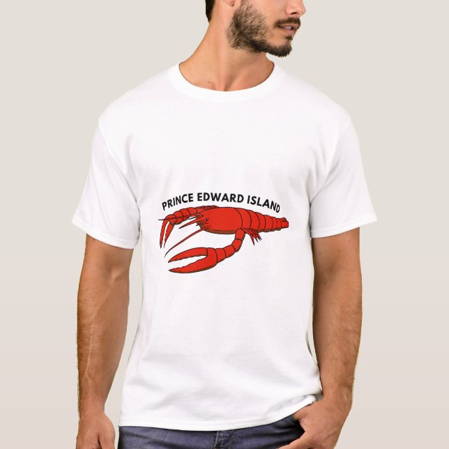 Camiseta de lagosta PEI (Frente)