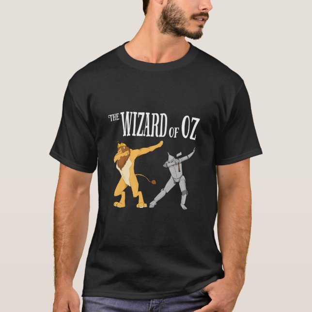 Camiseta De Leão Covarde Dab - O Mágico De O (Frente)