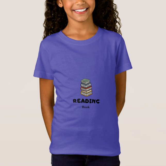 Camiseta de Leitura de Livros Infantis (Frente)