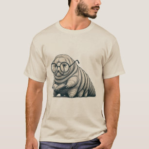 Camiseta de Leitura de Tardígrado – Design Único p