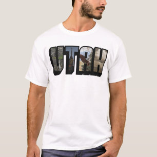 Camiseta de letra grande de UTAH