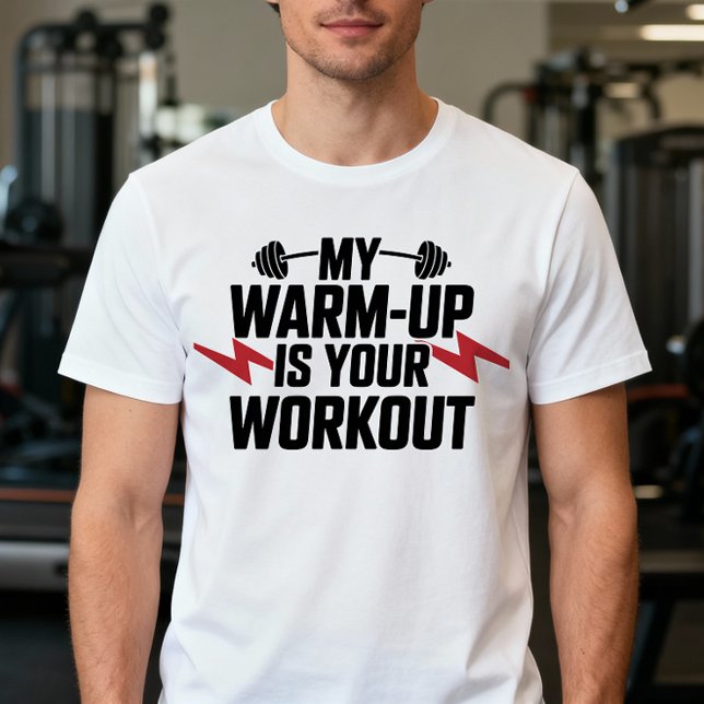 Camiseta de Levantamento de Peso com Sarcasmo para (Criador carregado)