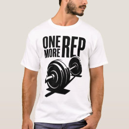 Camiseta de Levantamento de Peso One More Rep - Es